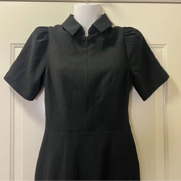 NWT DRESS THE POPULATION Gloria Front Zip Sheath Dress IN SZ XS